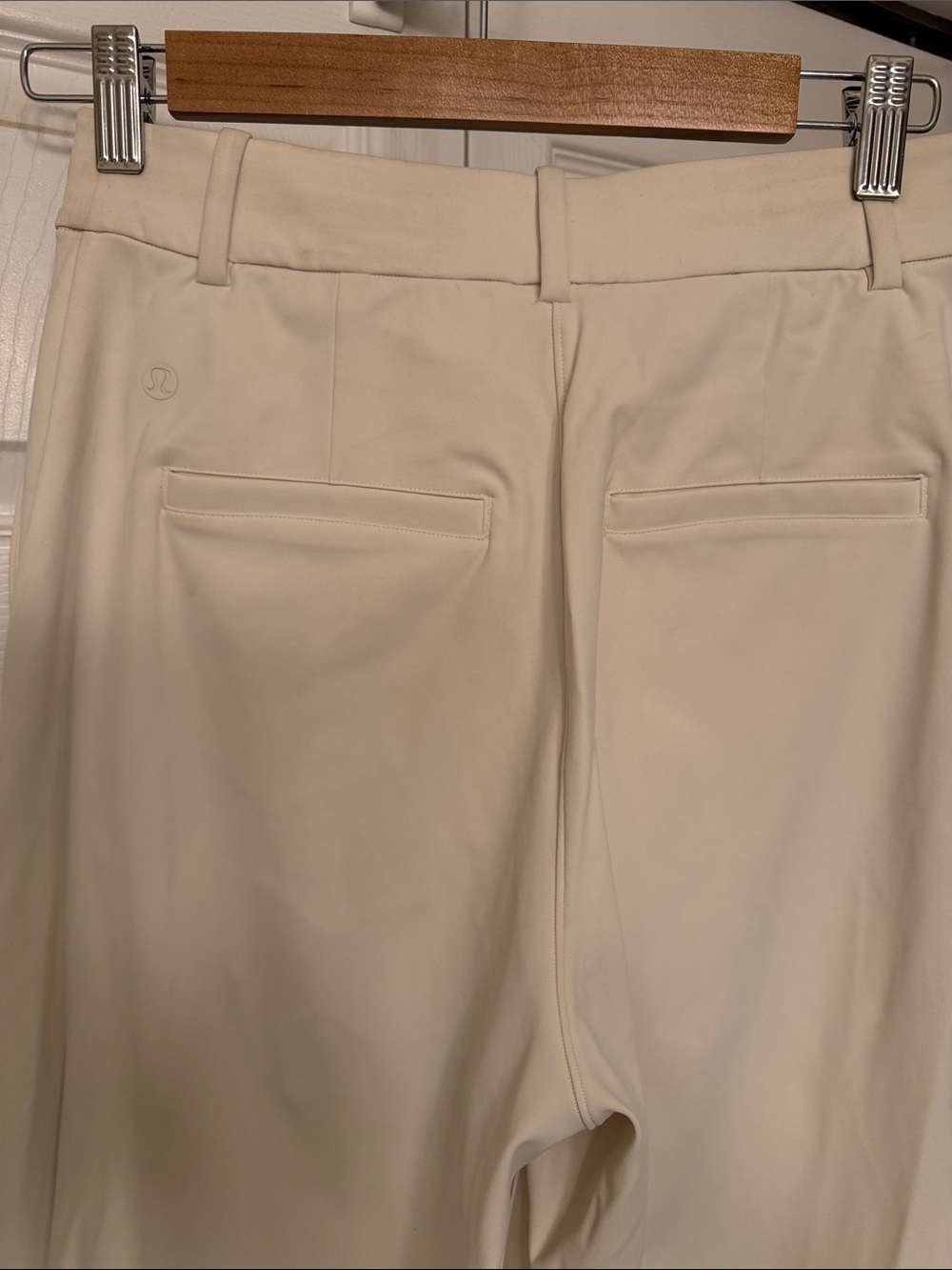 lululemon athletica Women’s Cream Tailored Performance Trousers